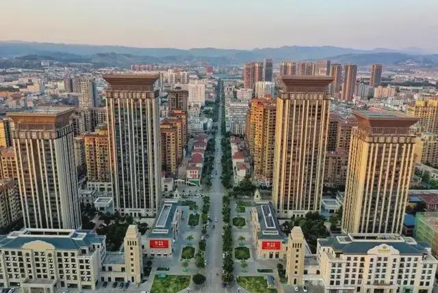红河县城最新图片，科技魅力展现未来城市风采